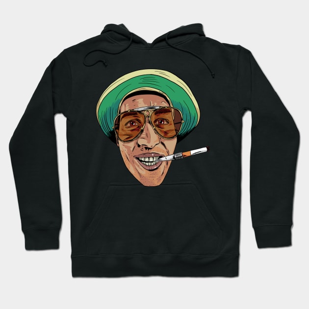 Fear and Loathing in Las Vegas Hoodie by Black Snow Comics